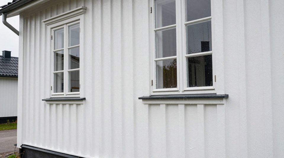 Fasadmålning-projekt i Danderyd