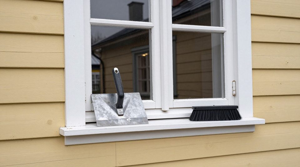 Fasadmålning-projekt i Danderyd